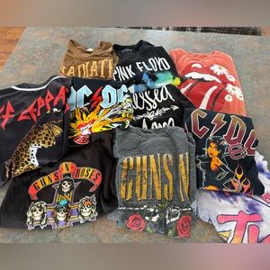 ACDC crop tank top #bandshirt